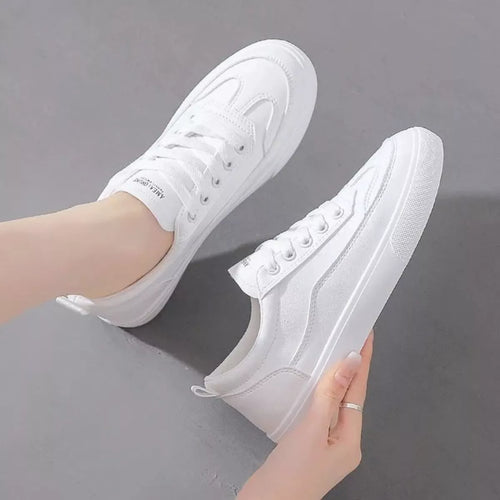 Round Toe Platform Sneakers