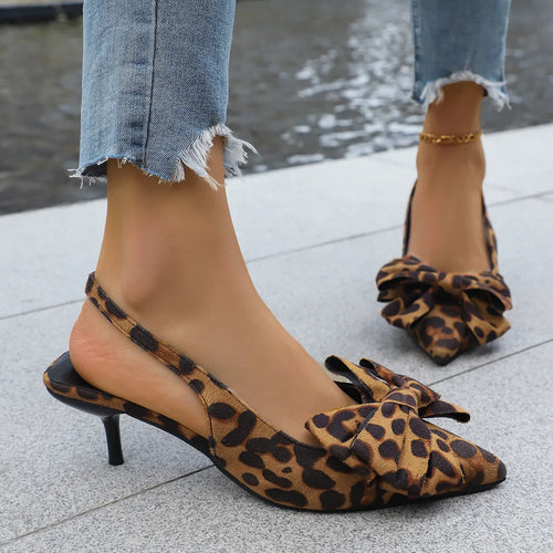 Slingback Pointed Toe Pumps