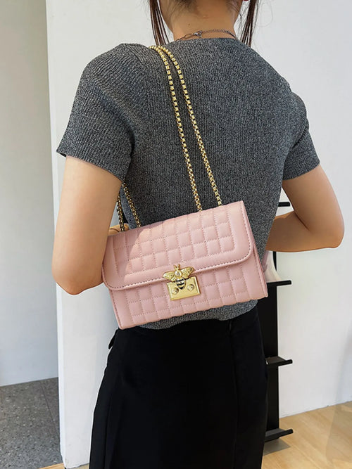 Quilted Chain Shoulder Bag