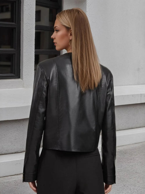 Button Up Long Sleeve Jacket