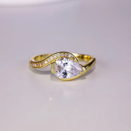 1.5 Carat Moissanite 925 Sterling Silver Ring