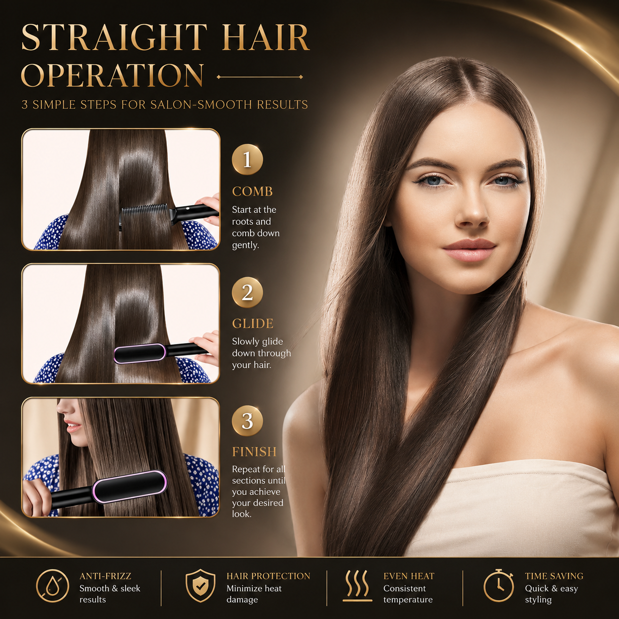 ACG SilkGlow™ Styling Brush ALL CLASSY GIRLS