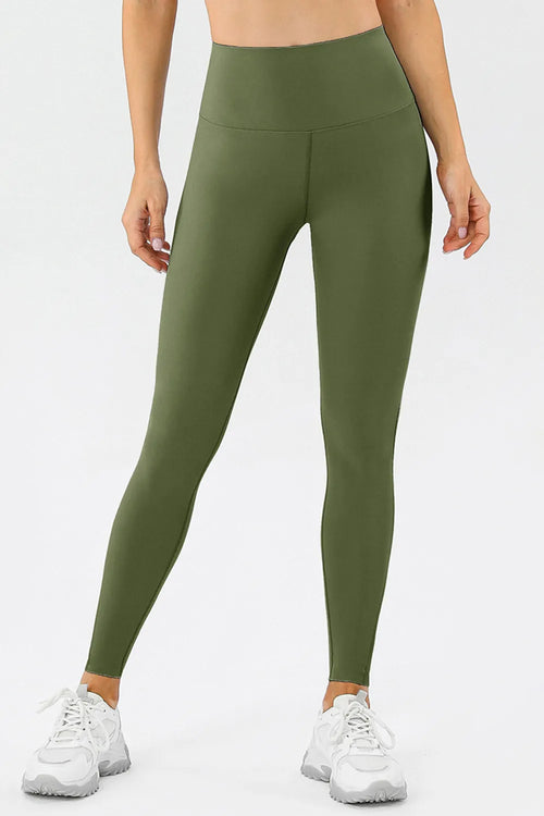 High Waist Slim Fit Active Pants