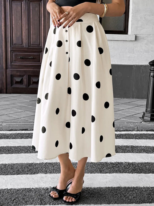 Polka Dot Skirt