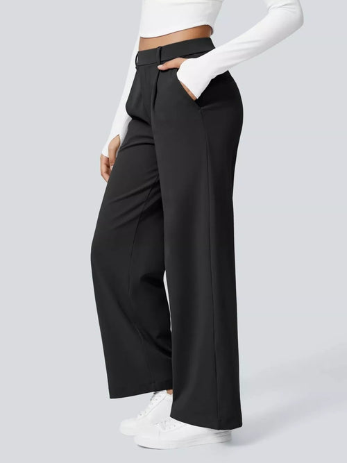Wide Hip Wide Leg Pants